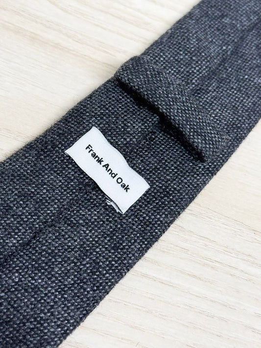 frank and oak wool-blend woven tie
