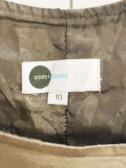 y2k coco & tashi boho ruffle layered midi skirt