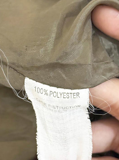 y2k coco & tashi boho ruffle layered midi skirt