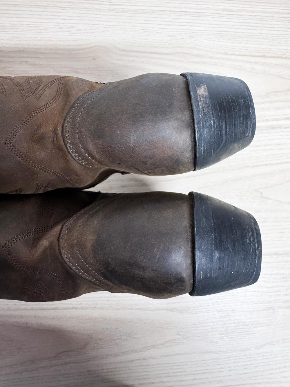vintage durango leather western cowboy boots