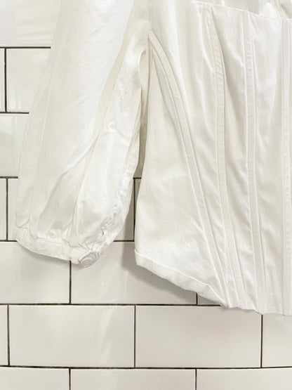 jason wu puff sleeve corset top - good market thrift store