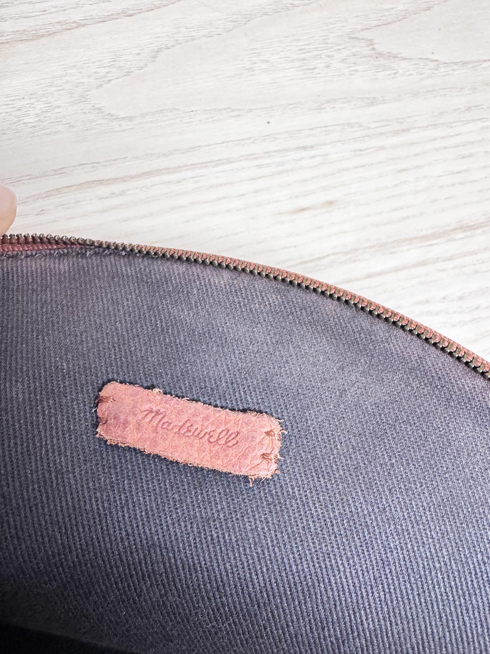 madewell the dakota pebbled rustic leather crossbody bag