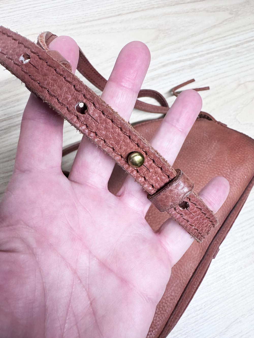 madewell the dakota pebbled rustic leather crossbody bag
