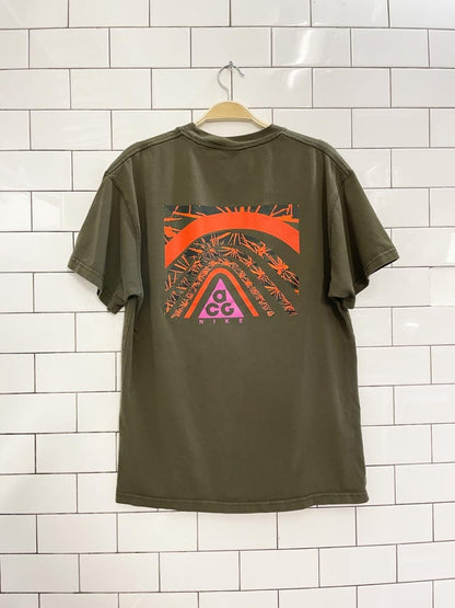 nike acg embroidered heavyweight tee - good market thrift store