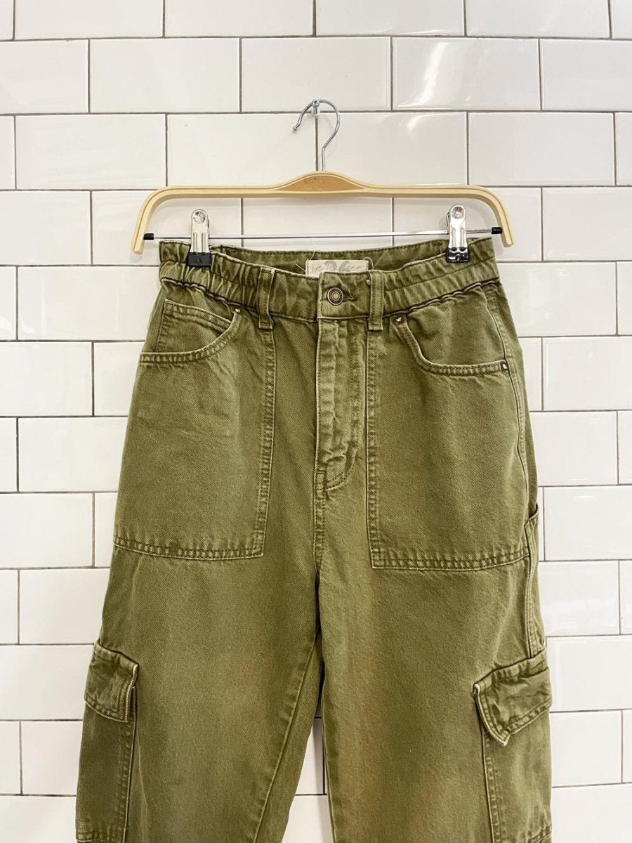 we the free people twill cargo pant - good market thrift store