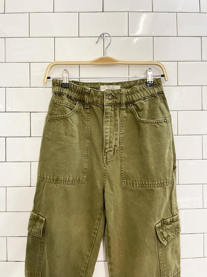 we the free people twill cargo pant - good market thrift store