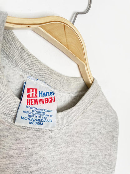 vintage 90s mickey varsity block letter sweatshirt | hanes heavyweight | made in USA - good market thrift store