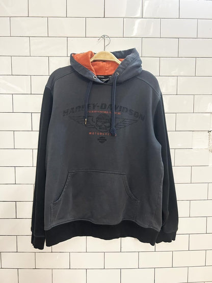 harley davidson graphic hoodie - good market thrift store