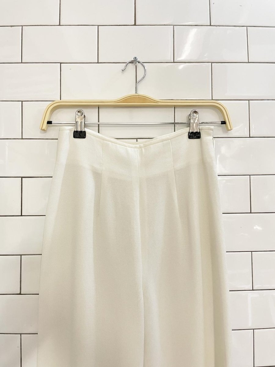 vintage 90s IMI high rise wide leg trouser - good market thrift store