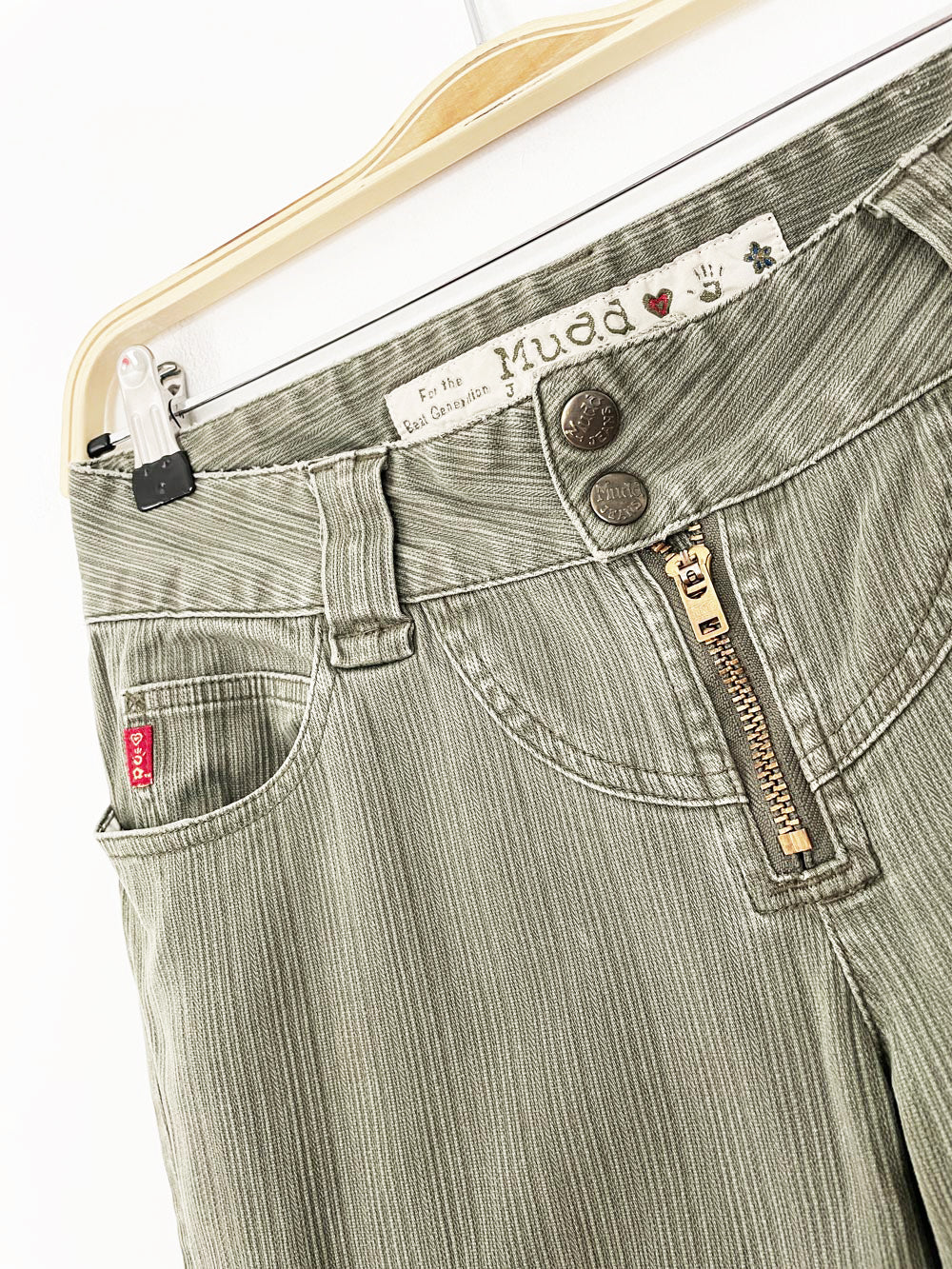 y2k mudd low ride zip flair cargo pants