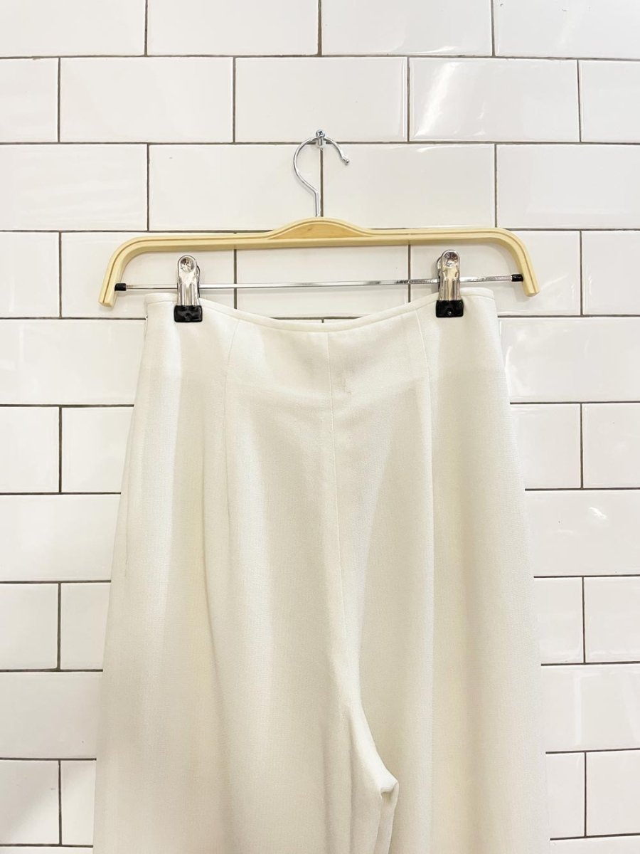 vintage 90s IMI high rise wide leg trouser - good market thrift store