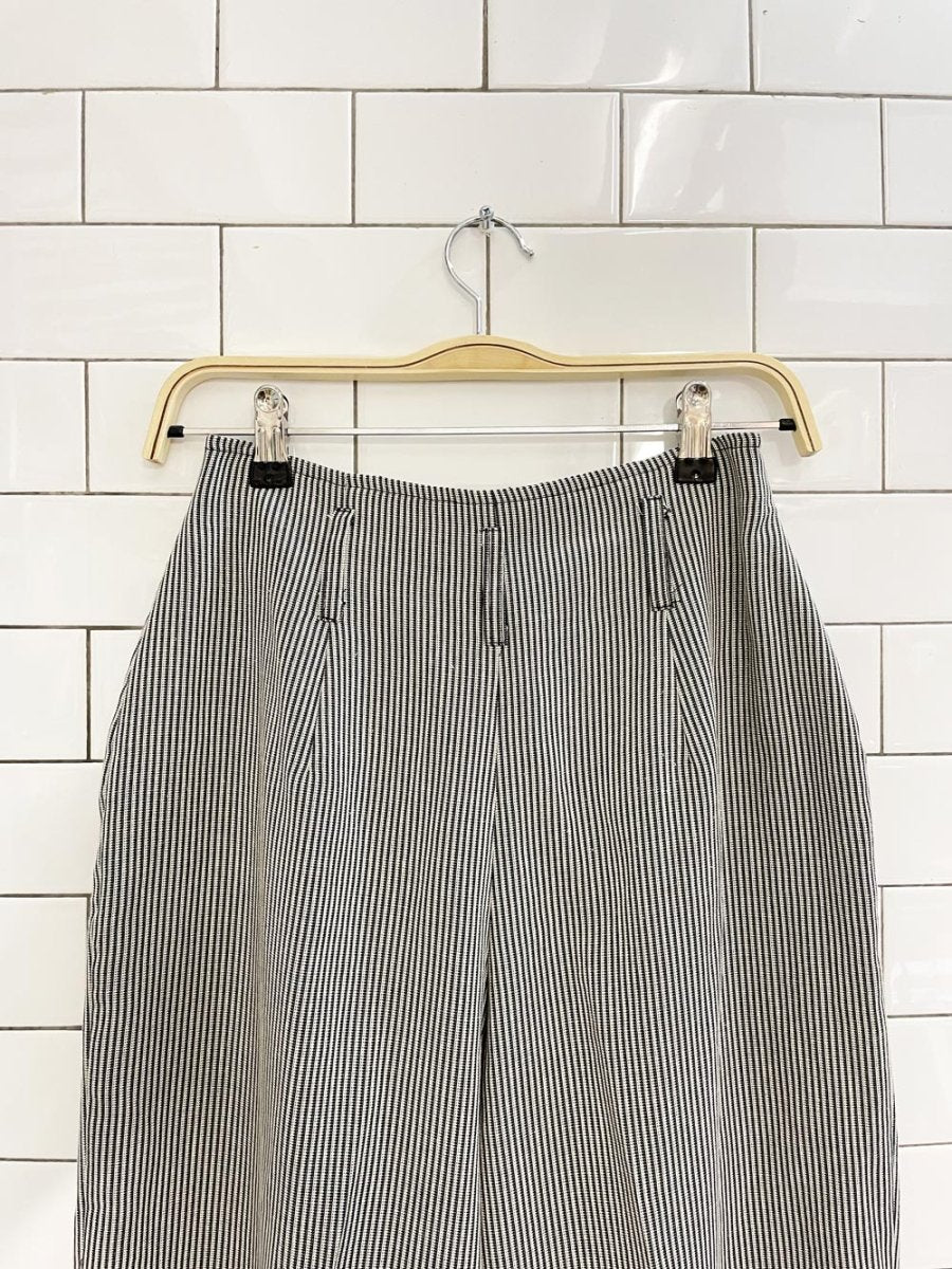 vintage 90s le chateau pleated stripe balloon leg pant - good market thrift store