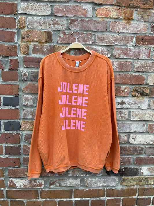 charlie southern jolene relaxed ribbed sweatshirt