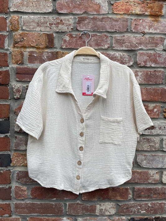 4our dreamers gauze cotton shirt