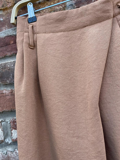 wilfred delacour crossover pleated trouser