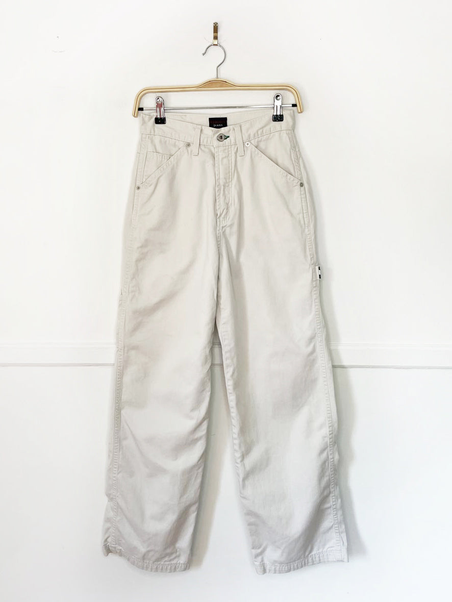 y2k tommy jeans soft baggy wide leg carpenter pants | made in canada