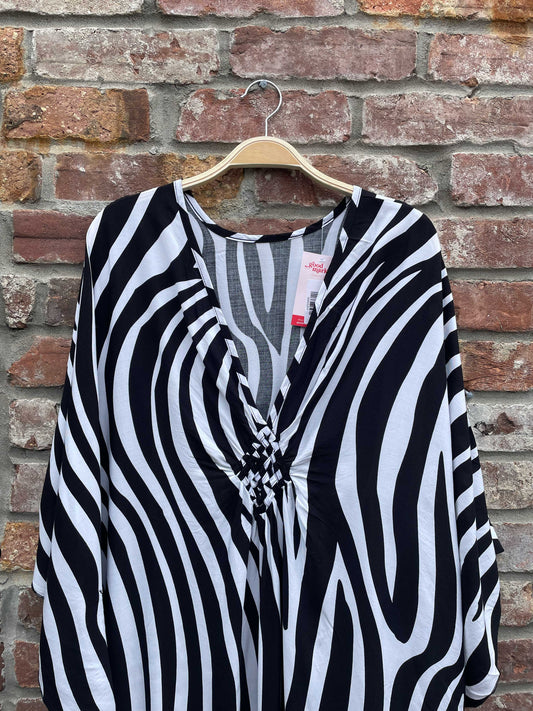 woven diamond front maxi beach cover up