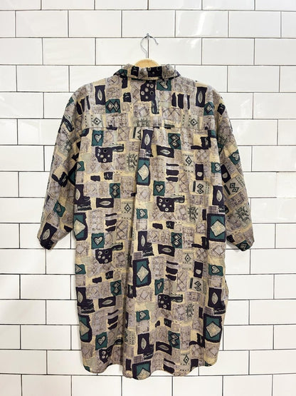 vintage 90s arnold palmer oversized retro graphic shirt - good market thrift store