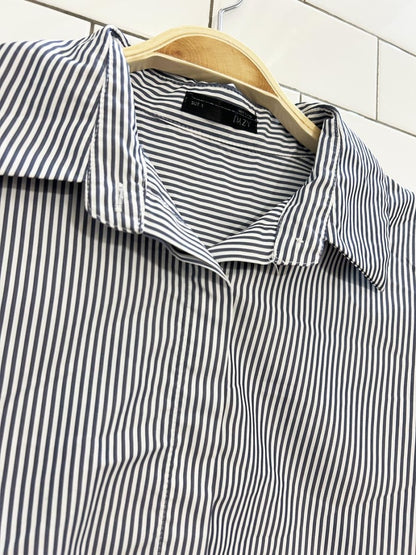 dazy oversized crop boyfriend shirt - good market thrift store