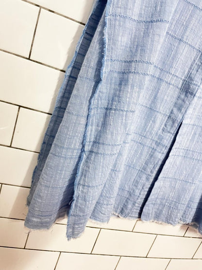 bella dahl woven sleeveless maxi shirt dress - good market thrift store