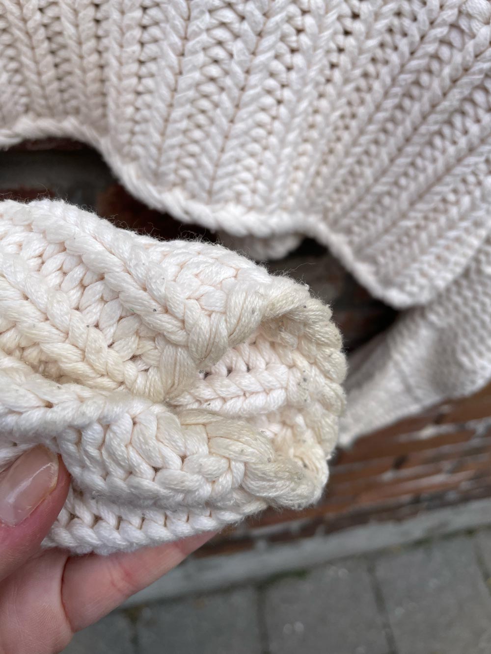 free people glow 4 it chunky knit open cardigan