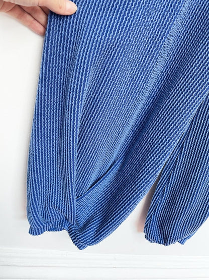 entro ribbed balloon hem lounge jumpsuit - good market thrift store