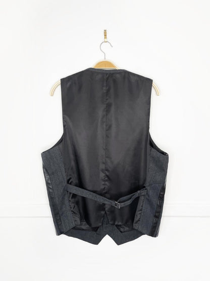 rock & republic side stripe menswear vest - good market thrift store