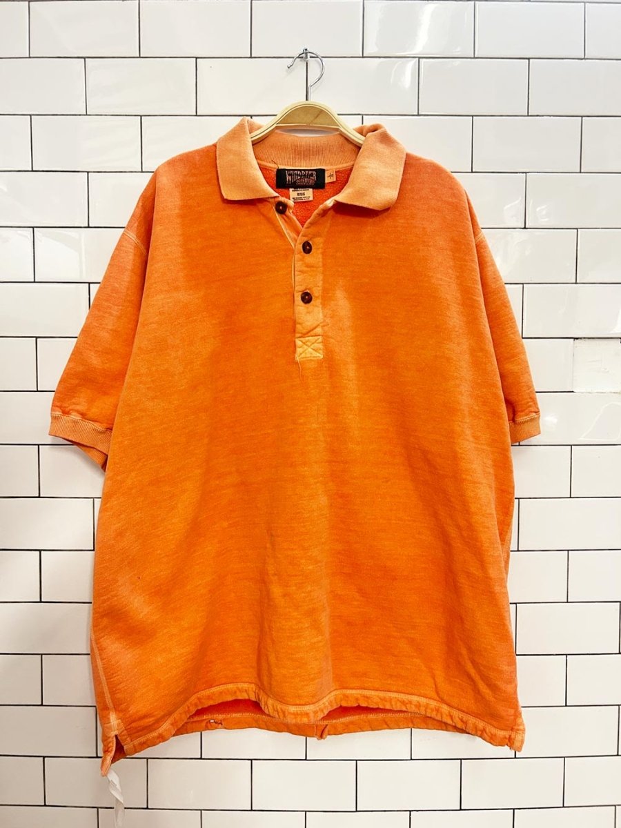 vintage 90s windriver oversized faded cotton shirt - good market thrift store