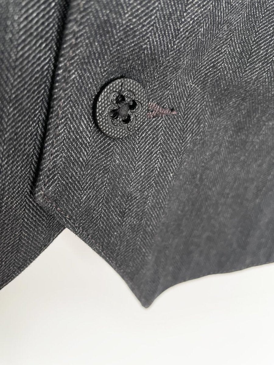 rock & republic side stripe menswear vest - good market thrift store