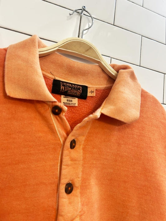 vintage 90s windriver oversized faded cotton shirt - good market thrift store