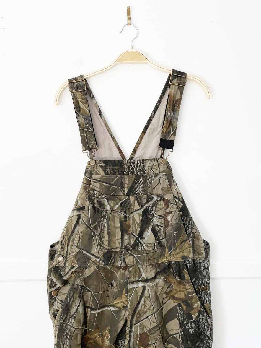 realtree outfitters ridge baggy camo overalls