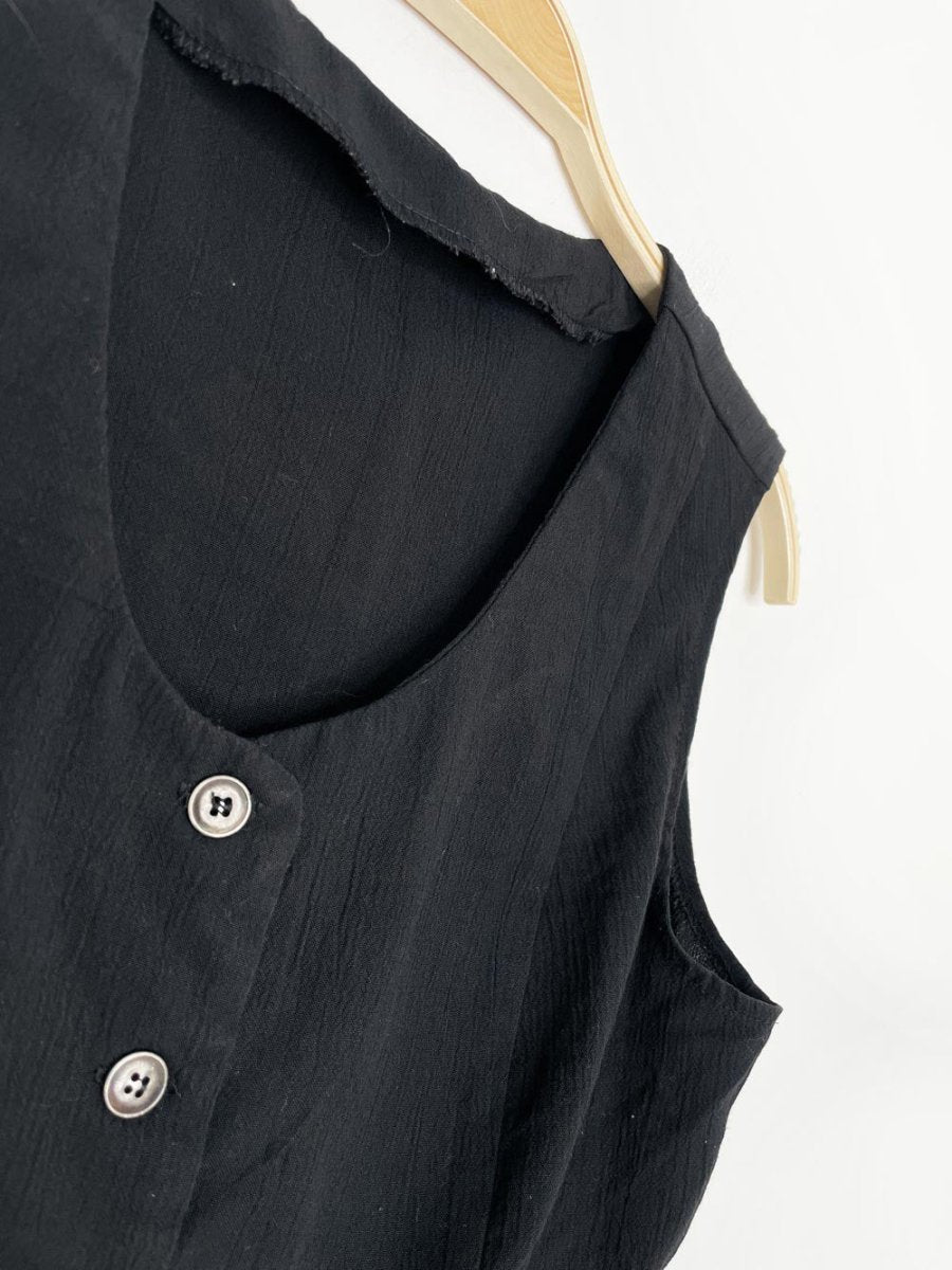 vintage 90s textured vest top - good market thrift store