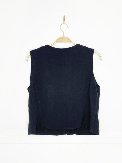 vintage 90s textured vest top - good market thrift store