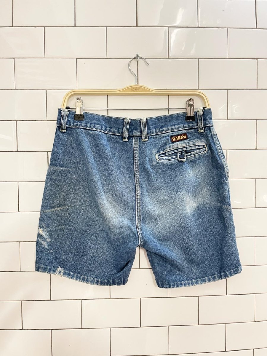vintage barni denim shorts - good market thrift store