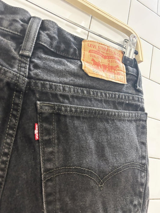 levi's 516 cut off denim shorts - good market thrift store