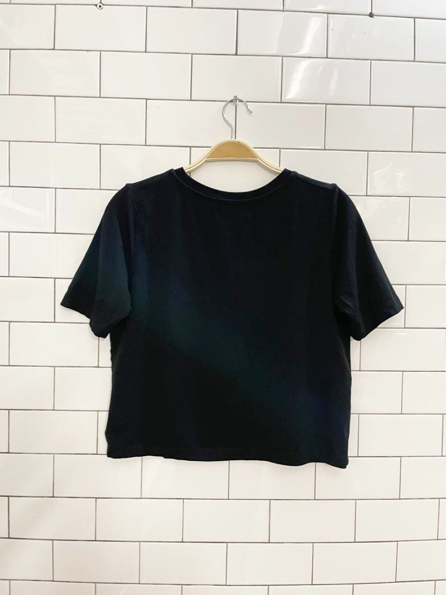 oak + fort basic crop tee - good market thrift store