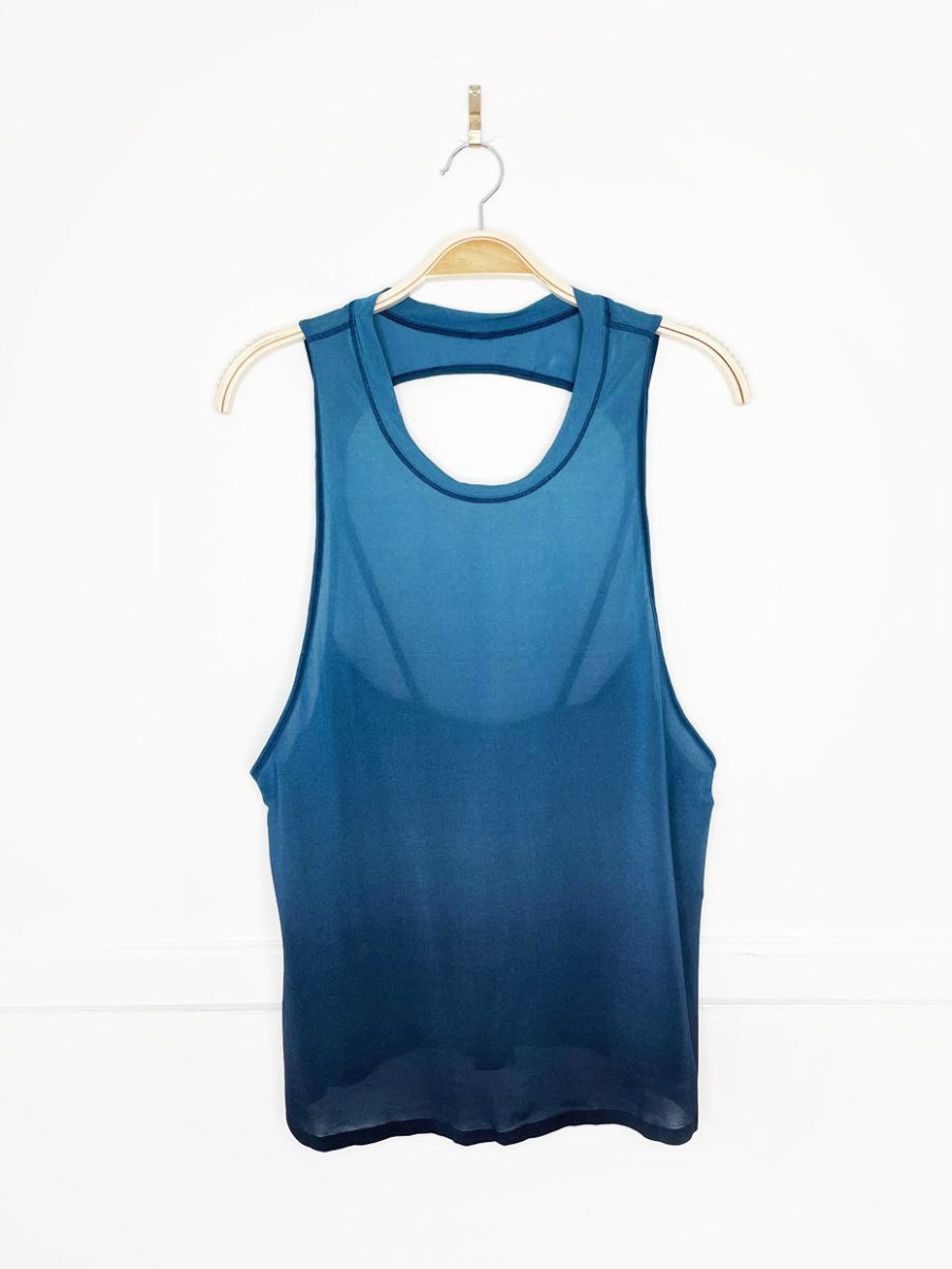 lululemon 2017 chase me ombre mesh tank - good market thrift store