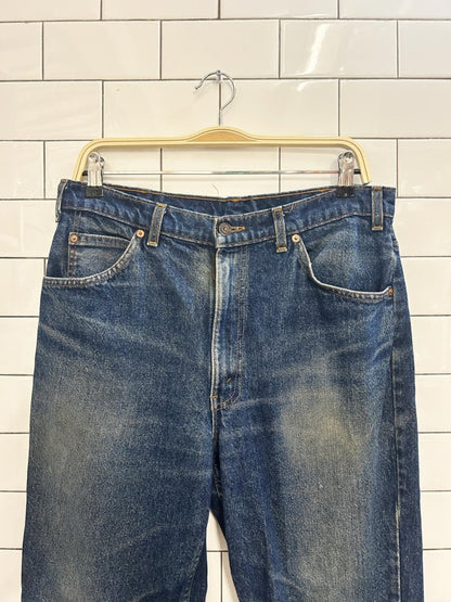 vintage levi's 619 orange tab straight jeans - good market thrift store