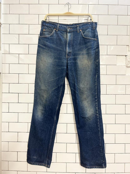 vintage levi's 619 orange tab straight jeans - good market thrift store