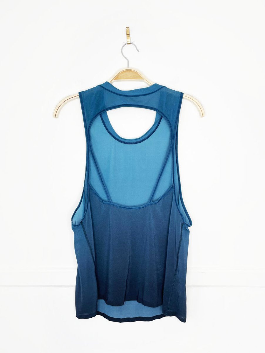 lululemon 2017 chase me ombre mesh tank - good market thrift store