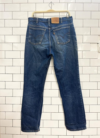 vintage levi's 619 orange tab straight jeans - good market thrift store