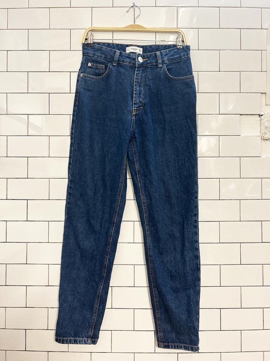 mango denim straight jeans - good market thrift store