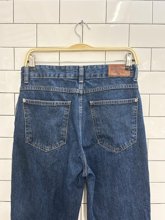 mango denim straight jeans - good market thrift store