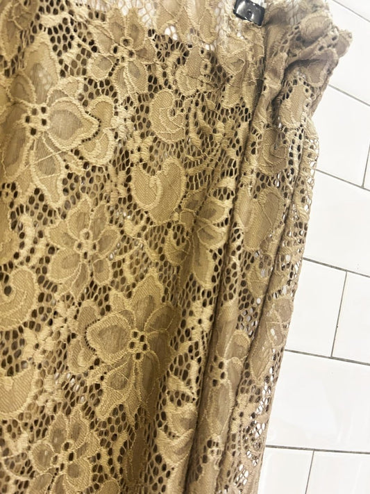 lace mesh balloon leg pants - good market thrift store