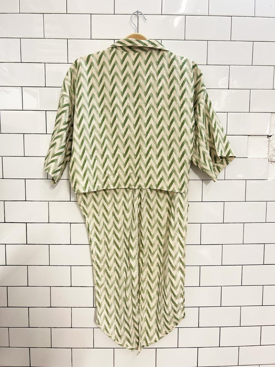 nwt h&m oversized tie waist blouse - good market thrift store