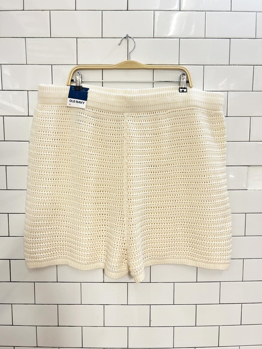 nwt old navy crochet shorts - good market thrift store