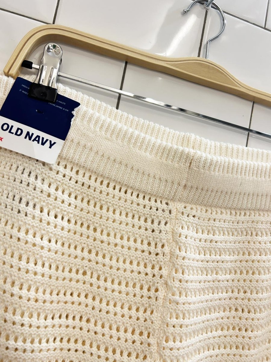 nwt old navy crochet shorts - good market thrift store