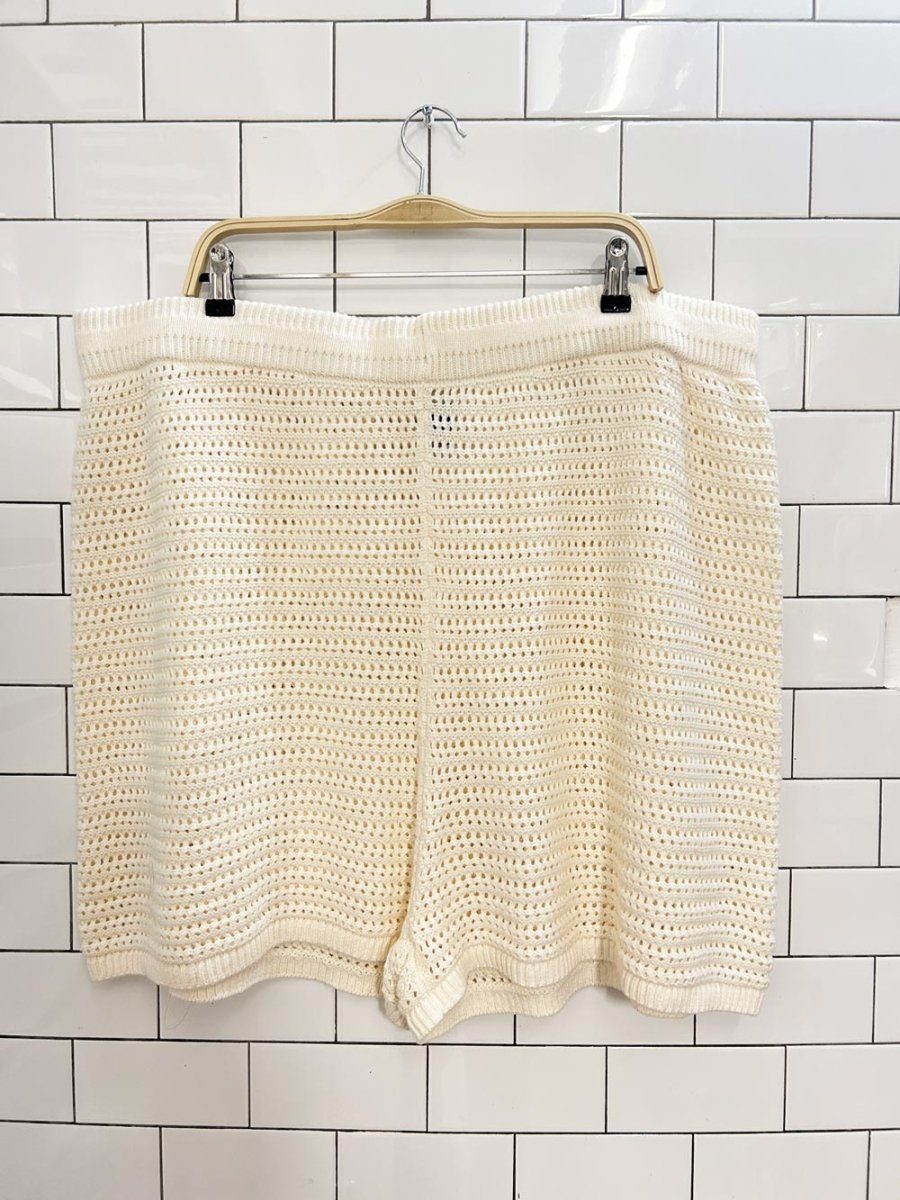 nwt old navy crochet shorts - good market thrift store