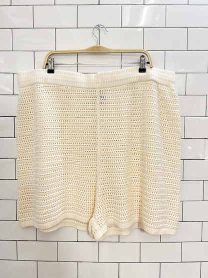 nwt old navy crochet shorts - good market thrift store