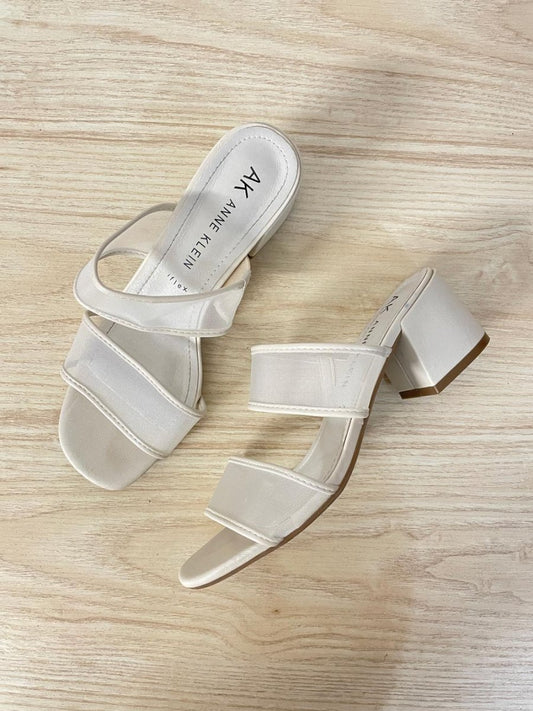 y2k anne klein mesh low heel sandal - good market thrift store